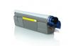 Toner pour OKI C5650 / C5750 -  jaune, 2.000 pages