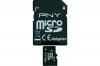 PNY Carte MicroSD Premium Class 4 + adaptateur SD - 8Go