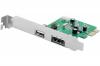CARTE PCIe USB + eSATA/USB combo
