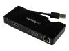 MINI STATION D'ACCUEIL STARTECH USB 3.0 POUR PC PORTABLE AVEC HDMI OU VGA GIGABIT ETHERNET